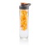 Bidon, butelka sportowa 800 ml z pojemnikiem na lód lub owoce pomarańczowy V7834-07  thumbnail