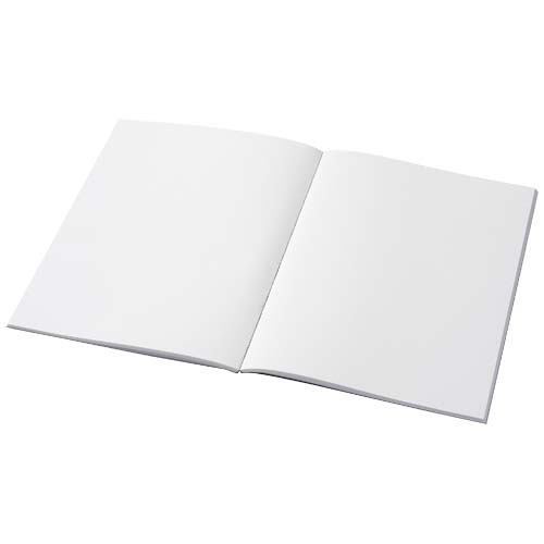 Notatnik A5 Novella Austen z miękką okładką z materiału z recyklingu, 50 kartek Ciemnografitowy 21024990 (3)