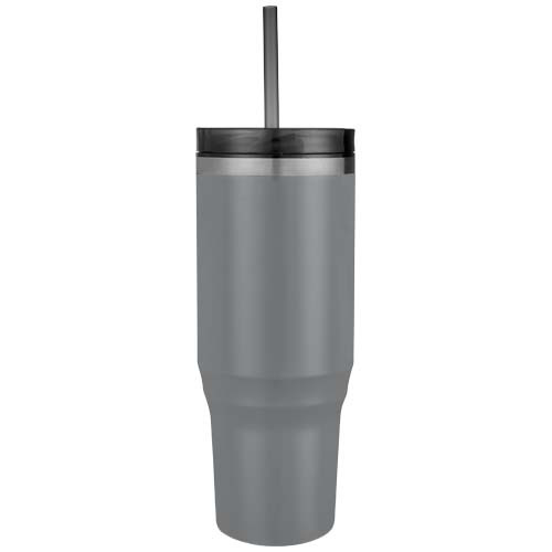 Melbourne kubek ze słomką z certyfikatem RCS 1200 ml Szary 10080182 (2)