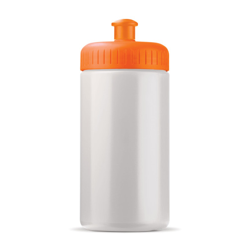 Bidon Sportowy  Bio 500ml podstawowa Biały / pomarańczowy LT98859-N0126 