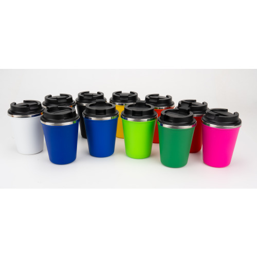 Kubek termiczny 350 ml z powłoką z recyklingu METODY Niebieski 8496204 (14)