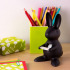 Podajnik taśmy Desk Bunny Czarny QL10114-BK (3) thumbnail