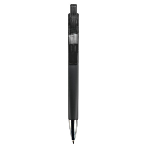 Miękki w dotyku długopis Riva Czarny LT80836-N0002 (1)