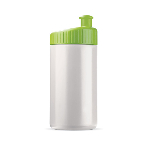 Bidon Sportowy Design 500ml Biały / jasnozielony LT98796-N0132 