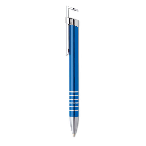 Długopis z uchwytem na telefon niebieski MO9497-37 