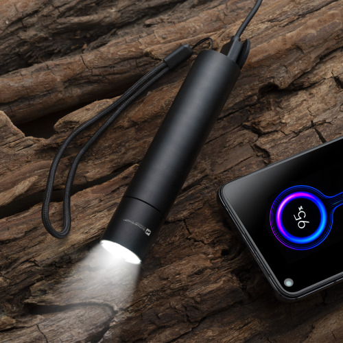 Latarka z możliwością ładowania ZAGROS Schwarzwolf Czarny F2308700AJ303 (7)