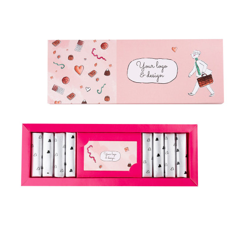 Praliny Message Box 8 szt. Wielokolorwy S0639 