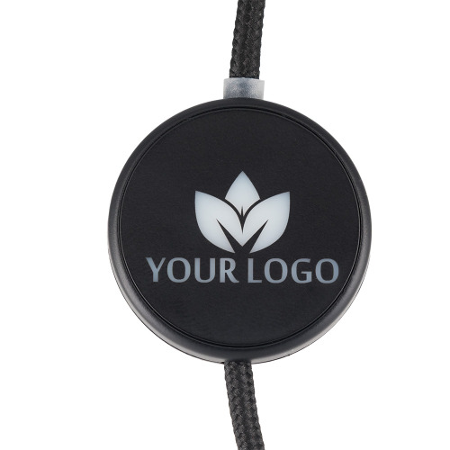 Kabel 4w1 z podświetlanym logo, LH-ZM02 Czarny EG061003 (3)