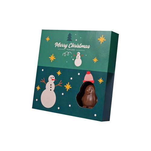 Zestaw Czekoladek Pingwiny Na Krze Choco Puzzle 3D Wielokolorowy S0331E/XM (3)