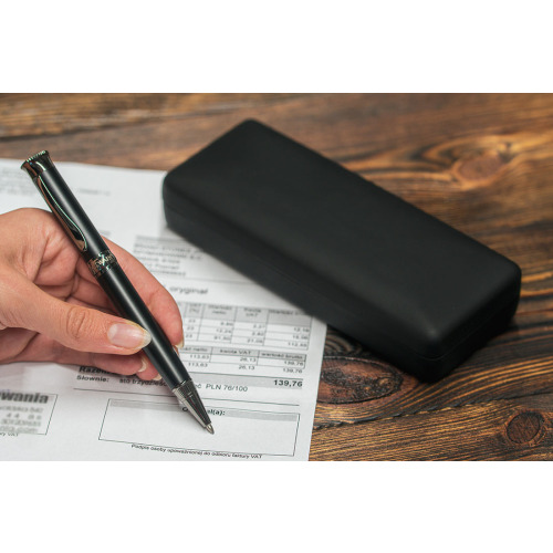 Długopis metalowy Mark Twain FELICJA Czarny 1061203 (3)