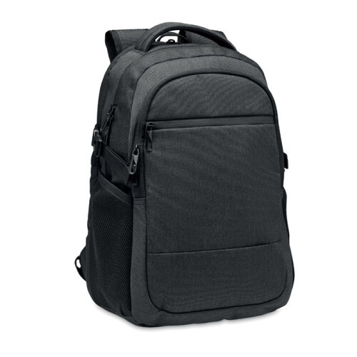 600D RPET plecak na laptop czarny MO2047-03 