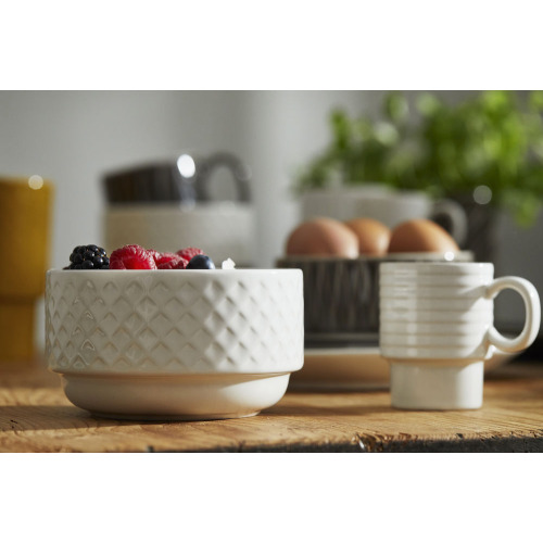 Miska COFFEE & MORE 12 cm, biały Biały 5017881- (7)