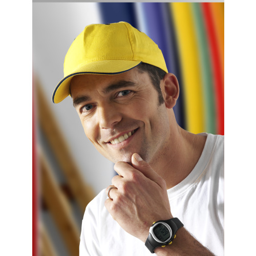 Czapka z daszkiem Pomarańczowy V7021-07 (1)