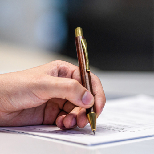 Długopis drewniany CARLOS Brązowy 1219001 (6)