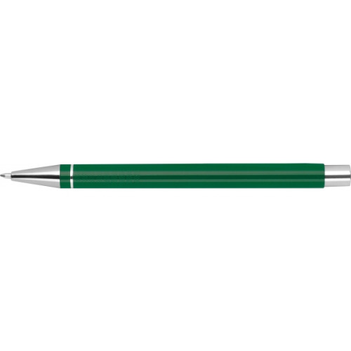 Metalowy długopis półżelowy Almeira zielony 374109 (3)
