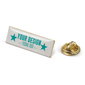 Metalowy pin 30x10mm