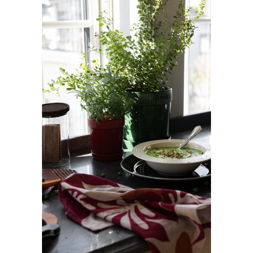 Ręcznik kuchenny EDITH, 2-szt, bordowy Bordowy 5018664- (3)