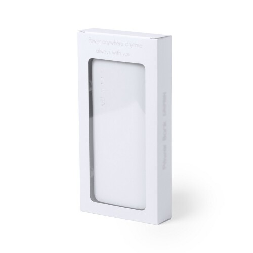 Power bank 10000 mAh, lampka LED biały V3856-02 (1)
