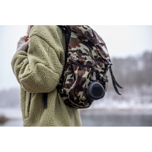 Głośnik bezprzewodowy 5W Air Gifts z karabińczykiem | Justice Czarny V7281-03 (8)