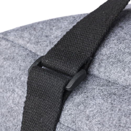 Torba sportowa, podróżna RPET Szary VA887-19 (12)