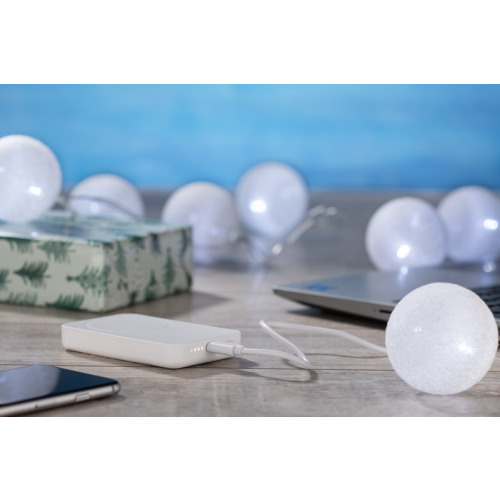 Powerbank PRESTI 5000 mAh 18W Biały 45132-01 (11)
