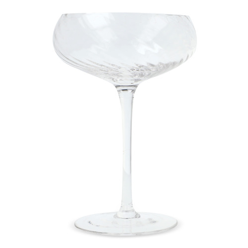 Byon Opacity zestaw 2 kieliszków do szampana ze stylowym wzorem szkła 300 ml Transparentny LT53026-N0004 (5)