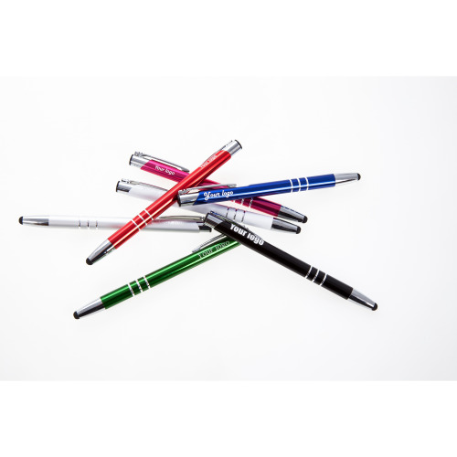 Długopis, touch pen różowy V1601-21 (7)
