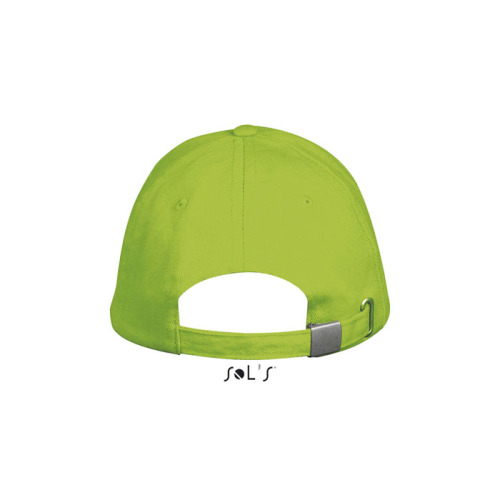 LONG BEACH Czapka 5 pan. Lime S00594-LM-M (1)