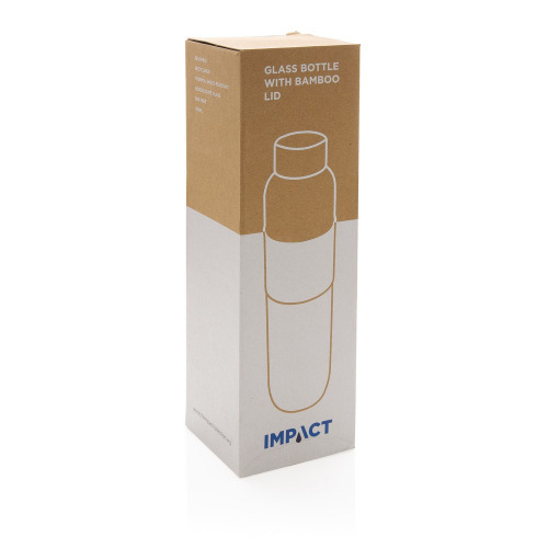 Szklana butelka 750 ml w pokrowcu Neutralny P436.770 (15)