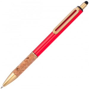 Długopis metalowy touch pen CAPRI Czerwony