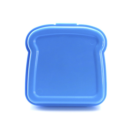 Pudełko śniadaniowe "kanapka" 450 ml Niebieski V9525-11 (4)