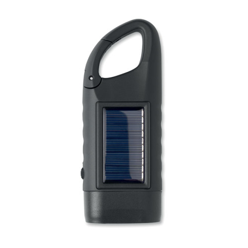 Latarka solarna z korbą dynamo Czarny MO3149-03 (3)