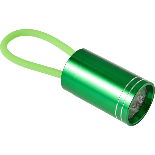 Latarka 6 LED zielony V8781-06 