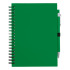 Notatnik ok. A5 z długopisem Zielony V2795-06 (2) thumbnail