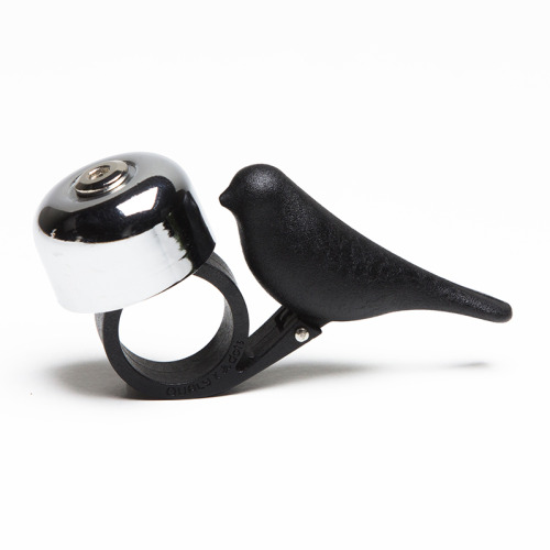 Dzwonek rowerowy Bird Czarny QLX20009-BK 