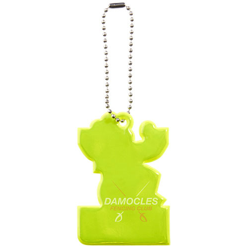 Zawieszka odblaskowa Uloba Neonowy żółty 1PR01706 (1)