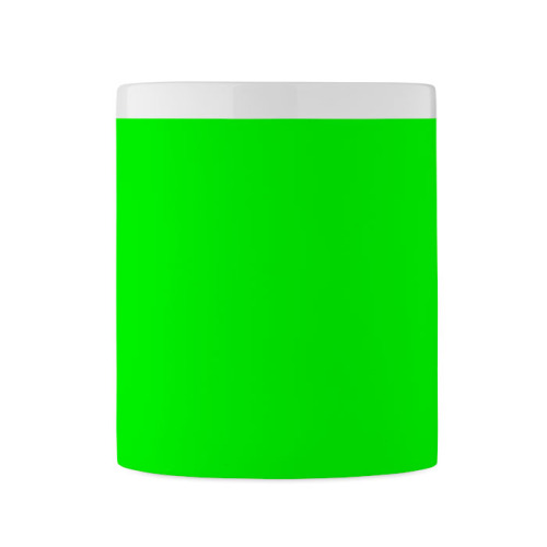 Kubek ceramiczny 300ml Fluorescencyjny Zielony MO2890-68 (2)