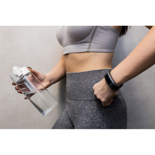 Butelka sportowa 500 ml | Esi Biały V1386-02 (10)