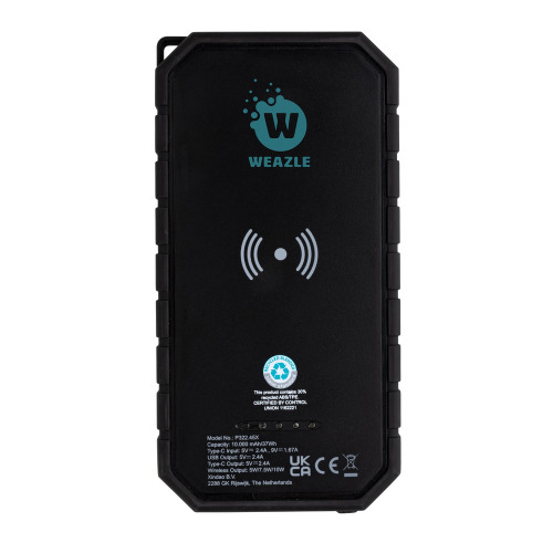 Power bank 10000 mAh, ładowarka słoneczna Czarny P322.451 (6)