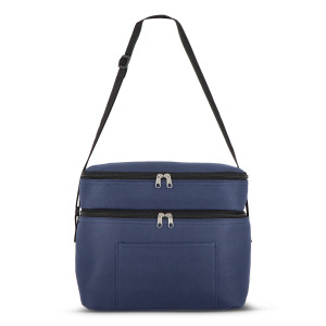 R-PET 600D Dwukomorowa torba chłodząca 30 x 20 x 24 cm 12L