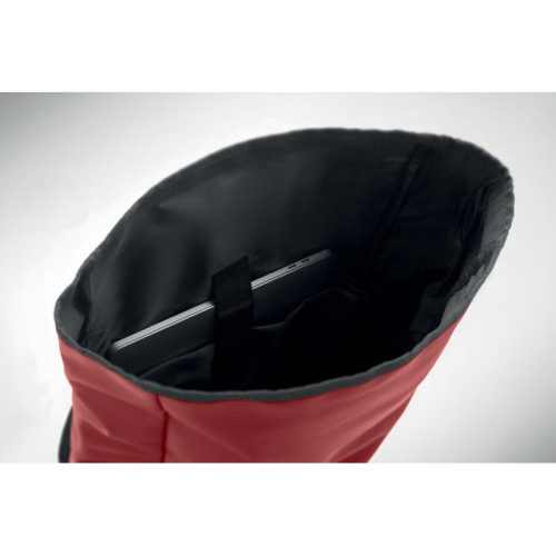 Plecak na laptopa Rolltop 600D Burgund MO2643-02 (10)