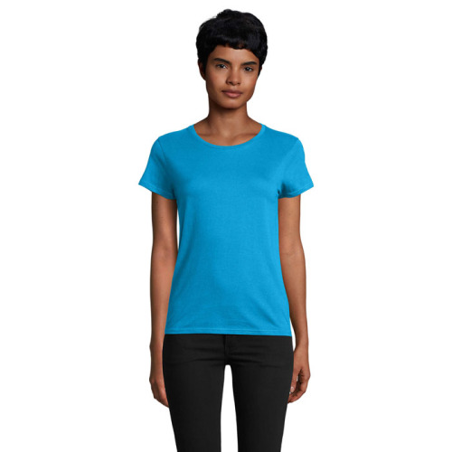 PIONEER WOMEN T-SHIRT 175g Aqua S03579-AQ-M 