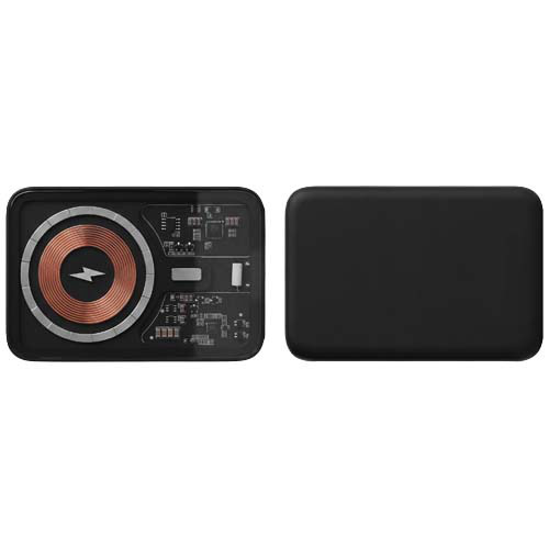 SCX.design P42 MagLED – magnetyczny powerbank o pojemności 10 000 mAh Czarny 1PX24090 (2)