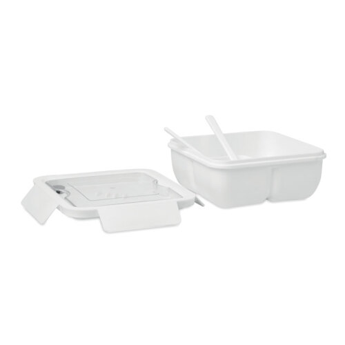 Lunchbox ze sztućcami 600ml biały MO6275-06 (3)