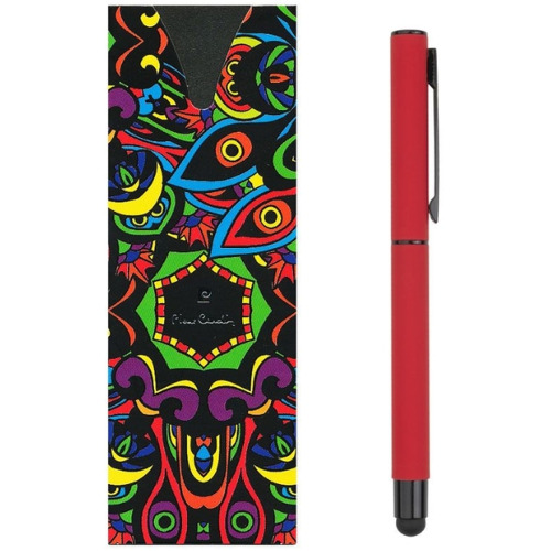 Pióro kulkowe touch pen soft touch CELEBRATION Pierre Cardin Czerwony B0300603IP305 (1)