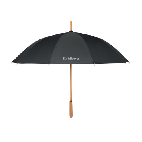 Parasol RPET/bambus 23,5 cala Czarny MO6967-03 (4)