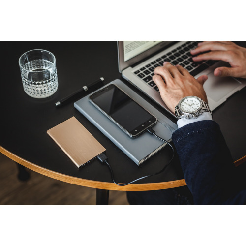 Power bank Mauro Conti 4000 mAh Srebrny V4850-32 (6)