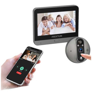 Prixton DV50 inteligentny wizjer do drzwi z Wi-Fi