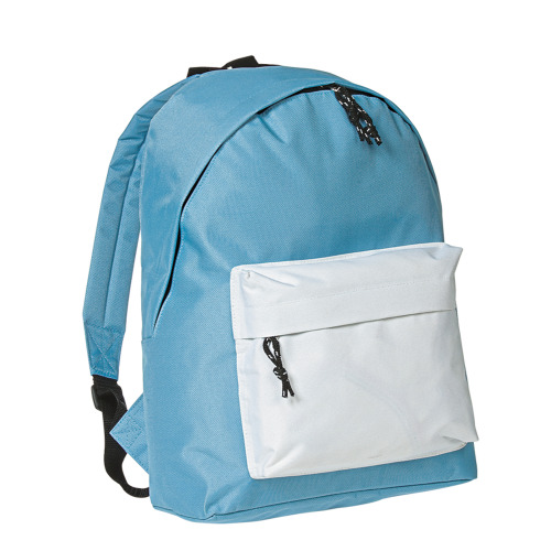 Plecak biało-niebieski V4783-42 