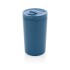 Kubek termiczny 300 ml, stal nierdzewna z recyklingu niebieski P435.095  thumbnail